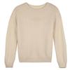 Autumn New Style Women's Round-neck Knitted Hollowed-out Round-neck Pullover Sweater, Seamless Base Layer for Women To Look Slimmer