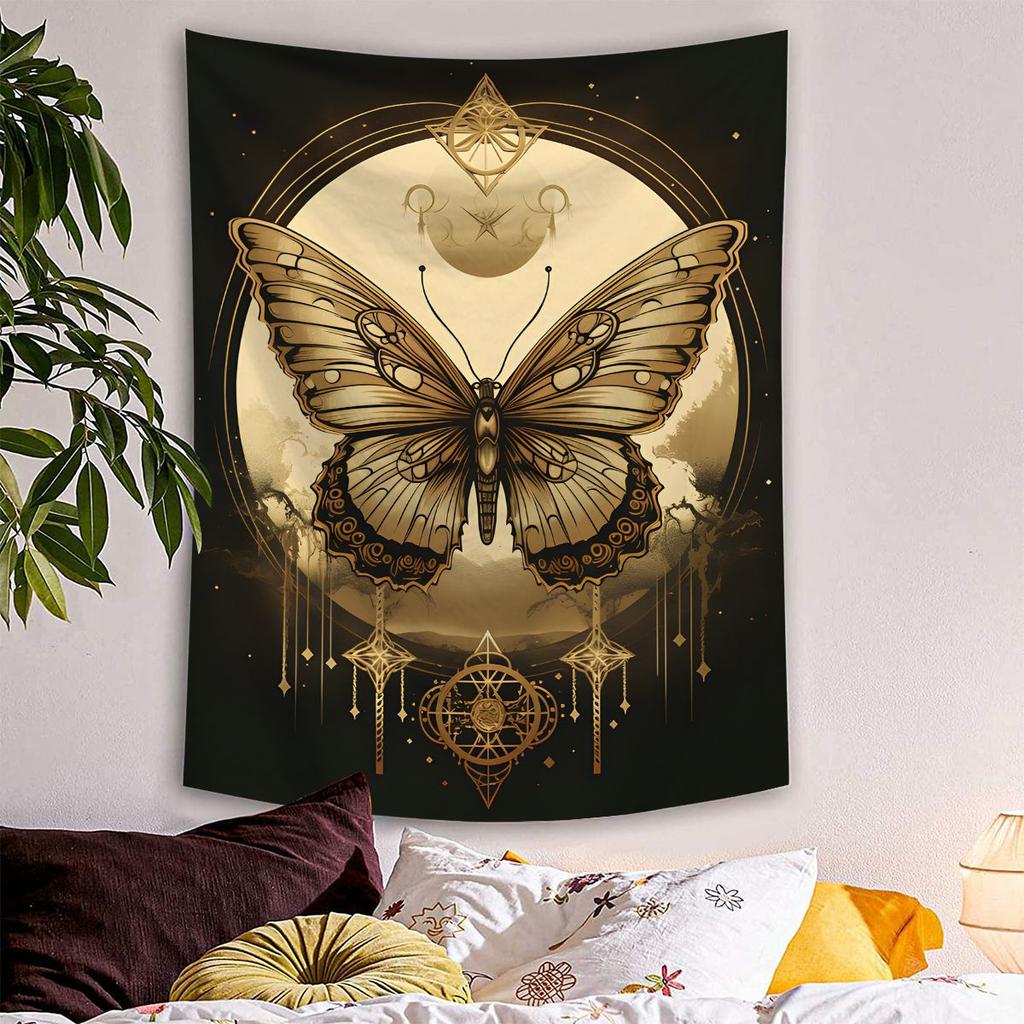 Creative butterfly tapestry for room background fabric for dormitory wall tapestry for wall wallpaper for mural fabric tapestry