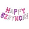8pcs Happy Birthday Decoration Balloons Rose Gold Letter Foil Ballons Birthday Party Decorations Globos Anniversaire Balony