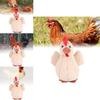Adorable Brown Plush Chicken Toy Extremely Soft Cute Stuffed Animal For Kids