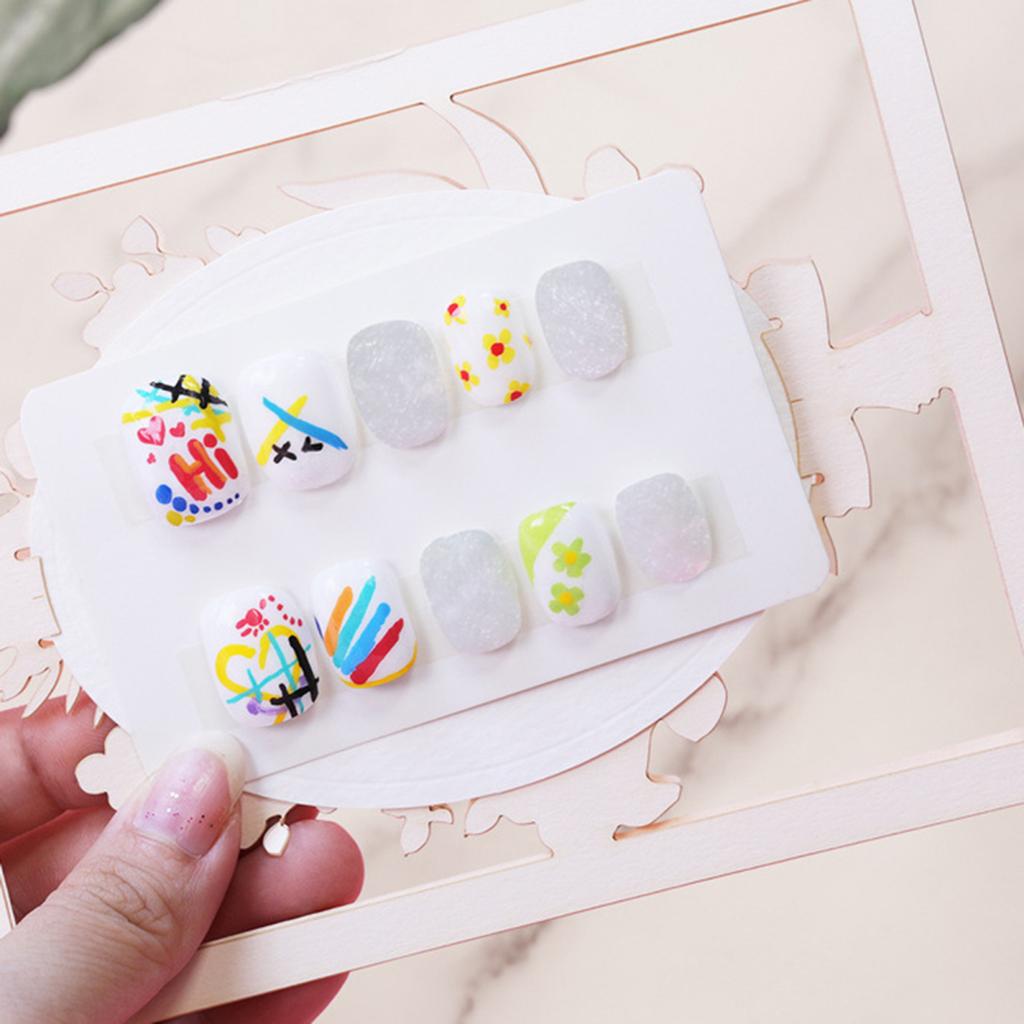 12-teiliges Nailart-Stifte-Set, 3D-Nagellackstift, schnelltrocknender Nagelpunkt, Graffiti-Punktierstift, Nailart-Marker, Zeichen- und Malstift