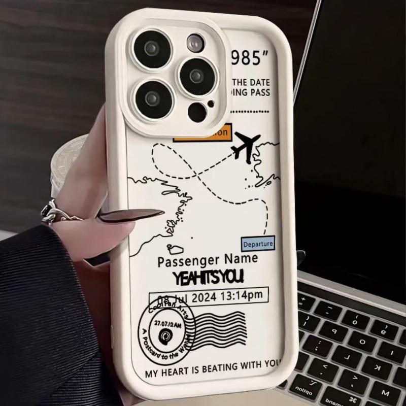 

Чехол для телефона Sky Eye Airplane Map для Apple 14/15/16 Pro и 15 Pro Max 13 ProMax