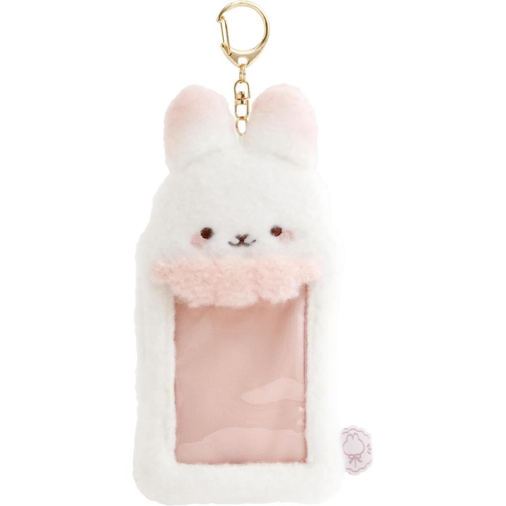 San-X Sugarcocomuu's Holiday Plush Photo Keychain AB48701 H17×W8×D3cm