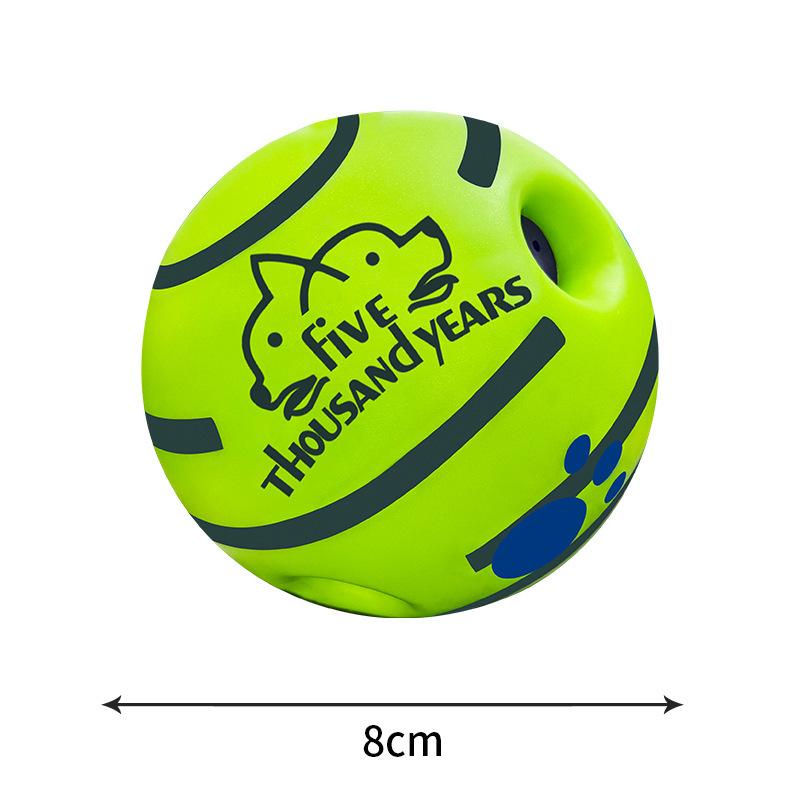 Hundespielzeug vertreibt Langeweile Bissfester Ball Großer Hund Selbstbefriedigung und Geräusche Haustier Hund Bissfest Großer Hund Geräuschspielzeug