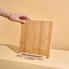 4 Inch Crochet Crochet Supplies Bamboo Knitting Kit Granny Square Wooden Blocking Board Handcrafted