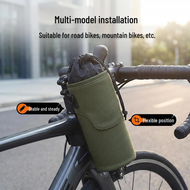 2026 Bicycle Water Bottle Bag - Mountain & Road Bike Cup Holder Handbag
