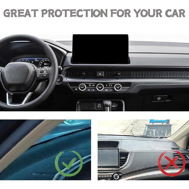 POSAID For Honda CRV Dash Cover  2024 2025 Dashboard Cover Mat  Fit For Honda CR-V, Gray