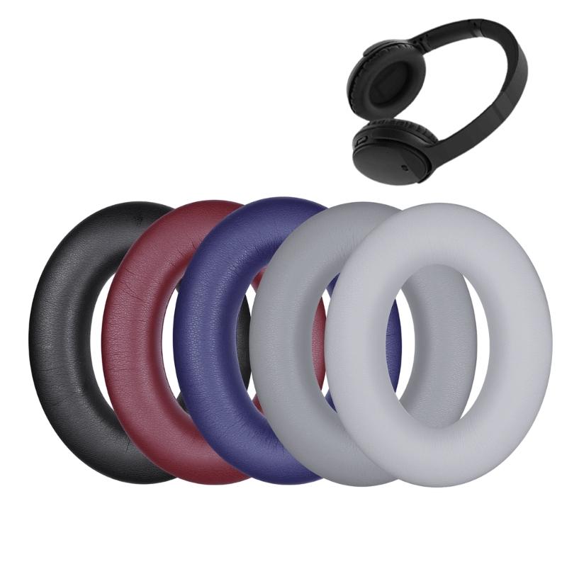 Protein Leather Earmuffs for QC35 Headphones Soft Sponges Earpads Case Cover Ear Pad Earphone Cushions