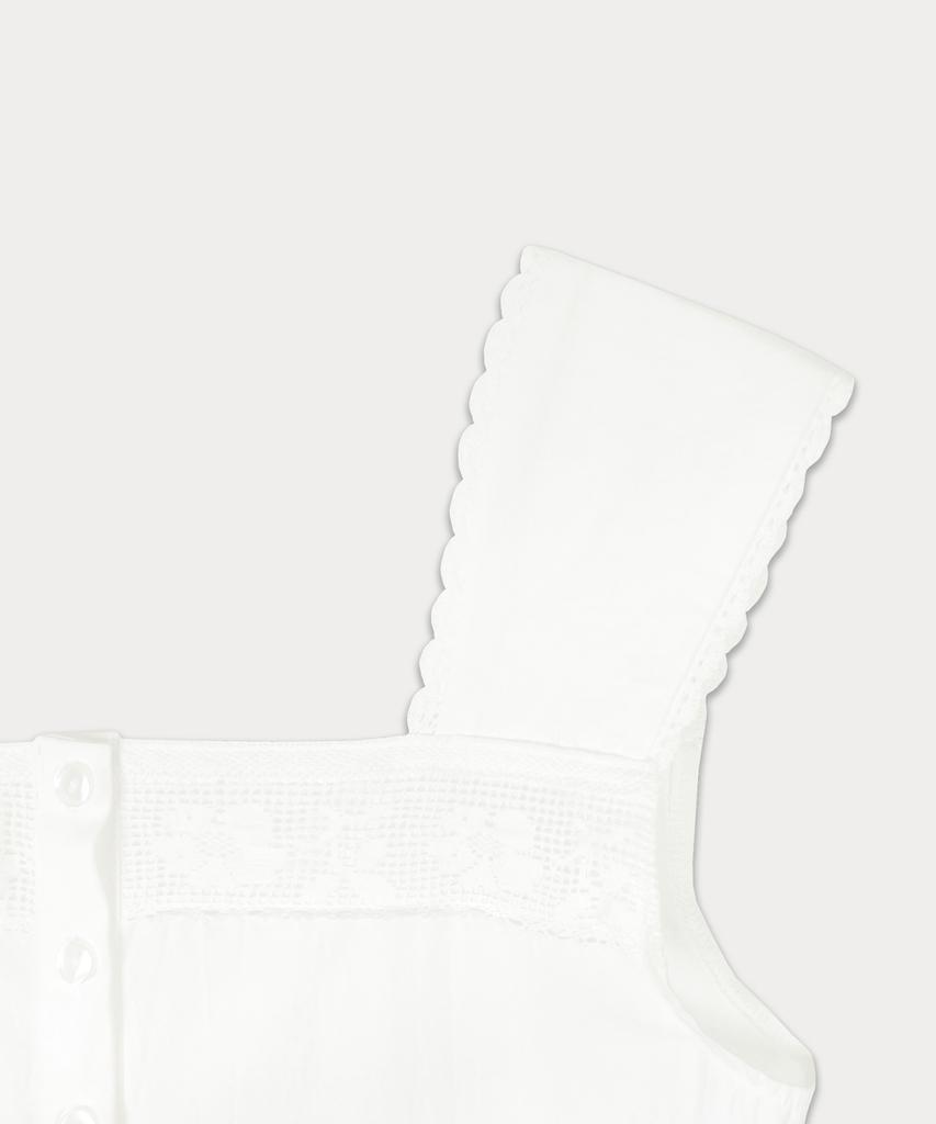 Sseomweeobeoteo May Lace Mini Dress - Ivory