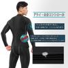 Sports Top and Bottom Compression Cool Sports UV [Nesseo] Men's Innerwear, Set, Wear, Innerwear, Underwear, Tights, Leggings, Compression, Breathable,
