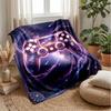 Galaxy Game Controller Theme Blanket Lightweight Warm Flannel Blanket Decorative Throw Blanket for Home Decoration