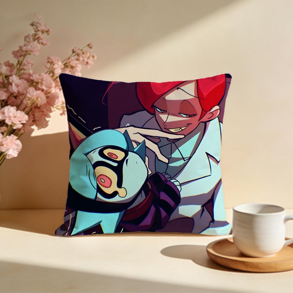 Stylish PPsycho Cutiesiou Cushion Cover Stylish Washable Pillow Cover Ideal for Couch Bedroom Car Decoration