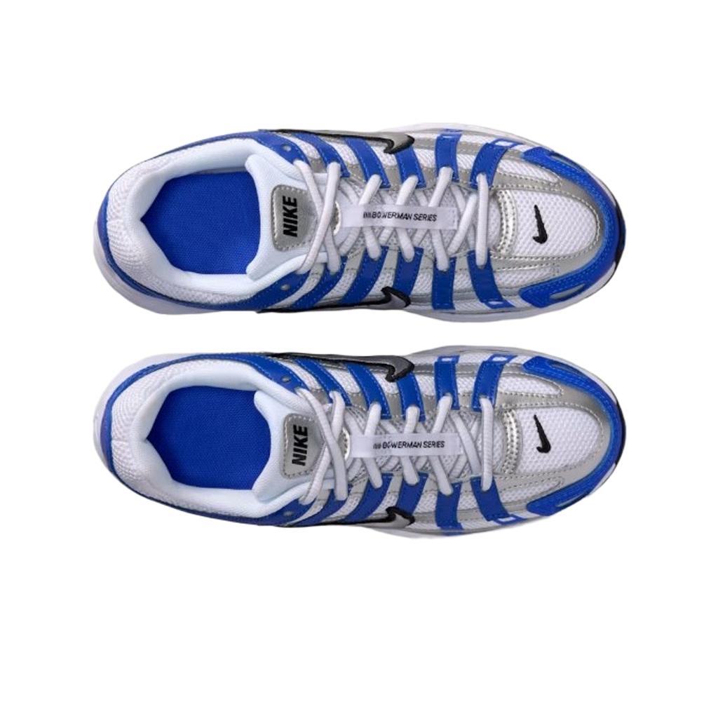 Nike P-6000 GS Racer Blue Barnsneakers Metallisk-Silver Vit HV5064-402