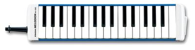 SUZUKI Keyboard Harmonica Melodion Alto 32 Keys Made In Japan Beautiful Sounding Metal Cover Model Hard Case M-32C