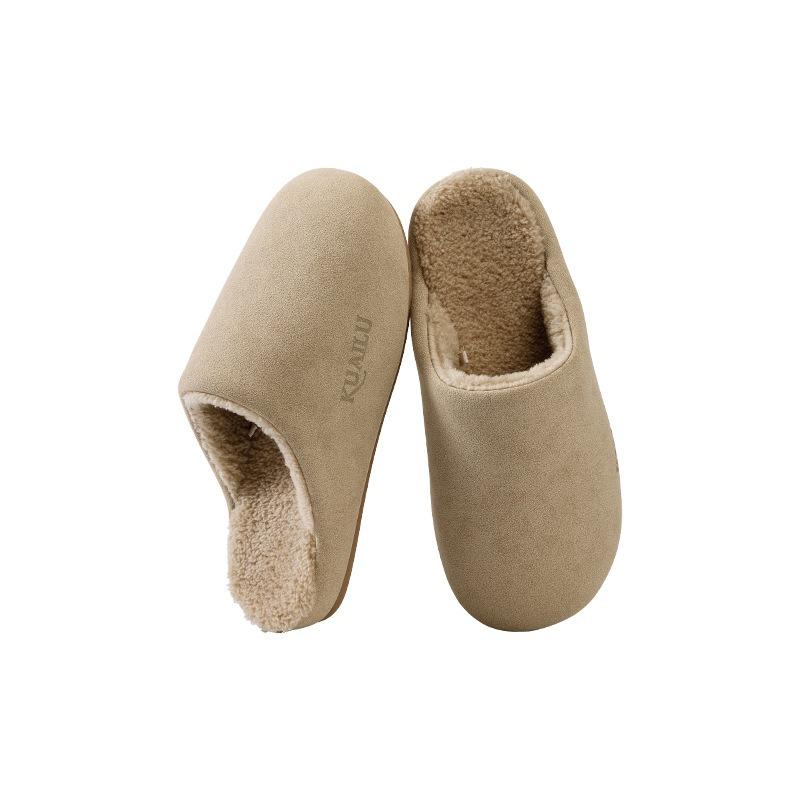 New Indoor Silent, Anti-slip, Warm and Fleece Cotton Shoes and Slippers