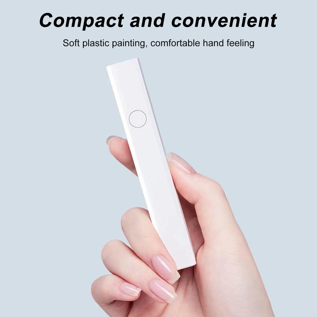 Handheld Nail Light Therapy NaMachine Small Quick-drying Nail Baking Lamp Rechargble Therapy Lamps