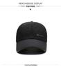 Men's Mesh Quick-Dry Baseball Cap - Breathable Sun Protection with Reflective Sandwich Brim Duckbill Hat.
