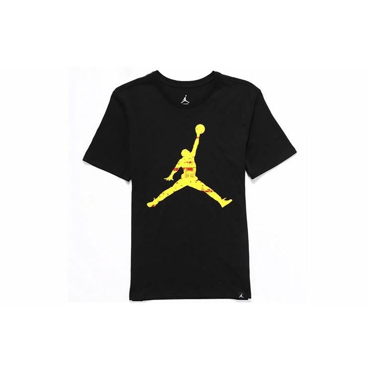Jordan T Shirts Mens Crew Neck Moderate Straight Fit AQ0693-010