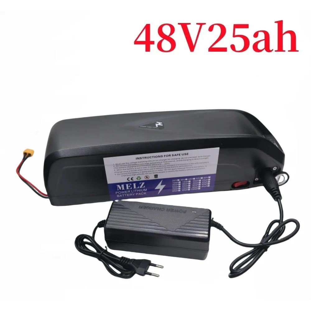 

Перезаряжаемая литий-ионная батарея для мобильного телефона Hailong USB, подходит для Hailong 250 Вт-1000 Вт, 48 В 20 Ач со встроенным зарядным устройством BMS+54,6 В 2 А