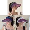 Summer Sun Protection Hat For Women With Wide Brim And Adjustable Fit For Beach And Outdoor Travel