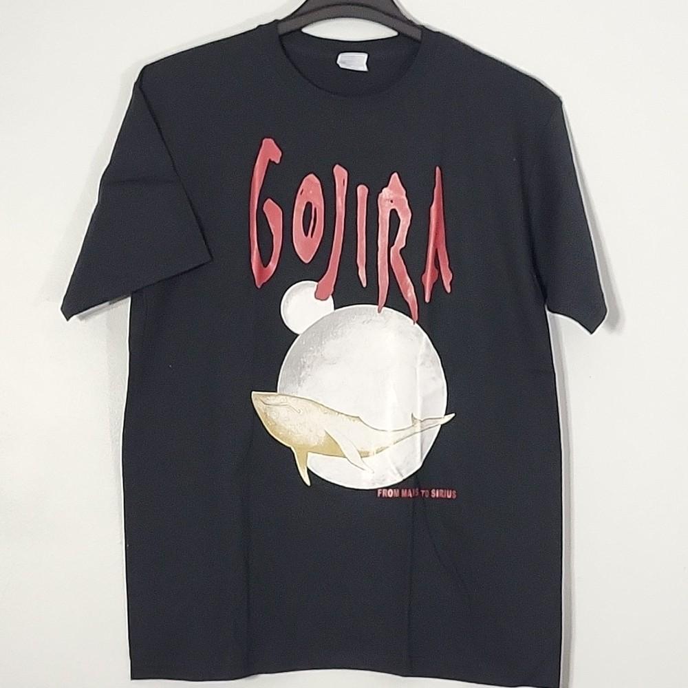 GOJIRA From Mars To Sirius L LARGE T-Shirt Black Mens Band Logo Unisex T-Shirt XXL