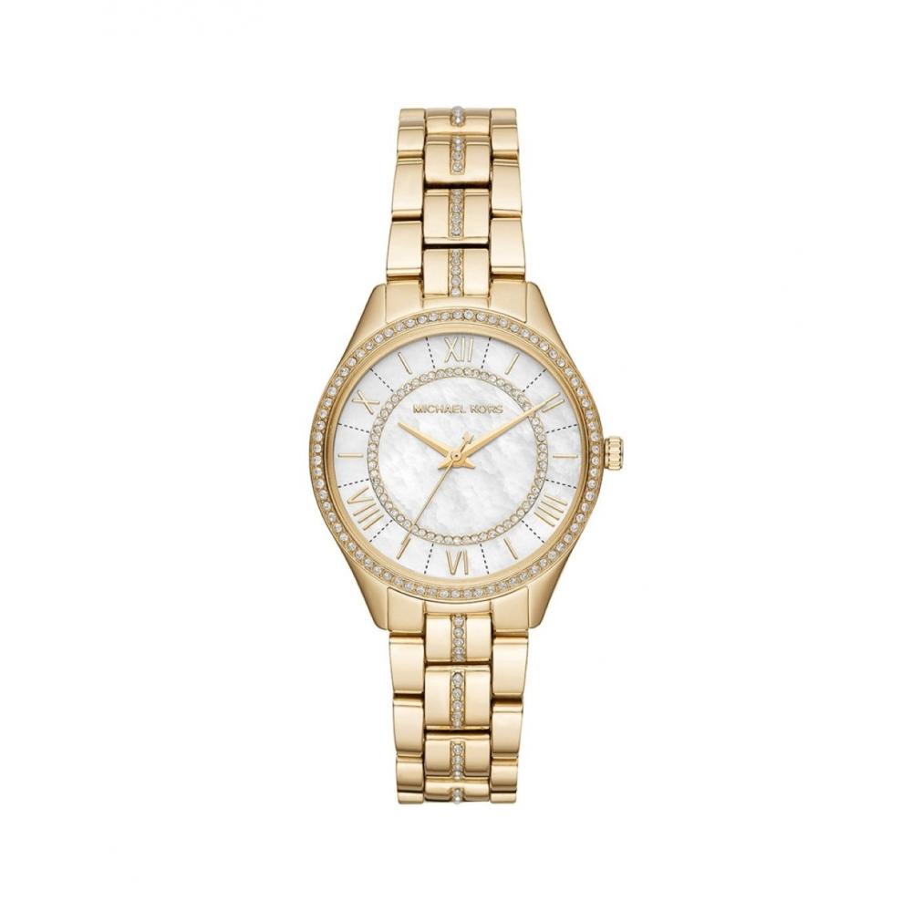 

Michael Kors Lauryn MK3899 Women s Gold Tone Quartz 33mm Watch gold