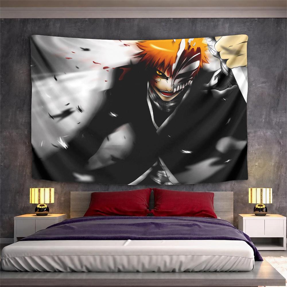 Boho Bleach Wall Art, Deep Black Artistic Flair, Charming Decor for Dorm Apartment and Rental with Zen with Vibe with Bright Glow with Bright Hue