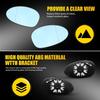 2X Mirror Glass Left Right For BMW 2006-2013 1 Series E81 E82 E87 E88 Heated EV