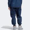 Adidas Originals X Ivy Park Całe w Nadruki Casualowe Luźne Spodnie Jeansowe Męskie Spodnie Niebieskie H61699