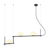 Lampa Wisząca Kernio 3 G9 Czarny Italux Pnd-357783-Bk+W