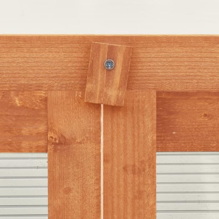VidaXL Serre 60x45x100 cm Bois de sapin