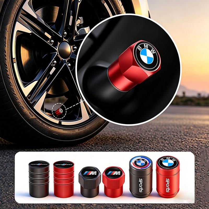 Vbjly8 Car Tire Wheel Valve Caps Cover Suede Car Key Chain Ring Keychain For BMW M E46 E90 E60 F30 F10 E39 E36 F20 G30 G20 E87 E92 X3 5