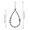 Handmade Beaded Phone Lanyard Wrist Strap Cellphone Charm Pearl Phone Chain  Phone Accessories