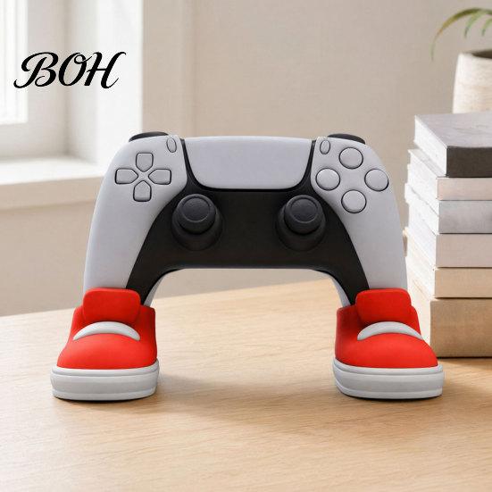 Game Controller Storage Rack 2PCS Stands, Durable Anti-Slip Space-Saving Organizer, Gaming Shelf Accessories Stable Strong Load-Bearing Capacity
