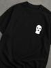 T-Shirt with Balaclava Print