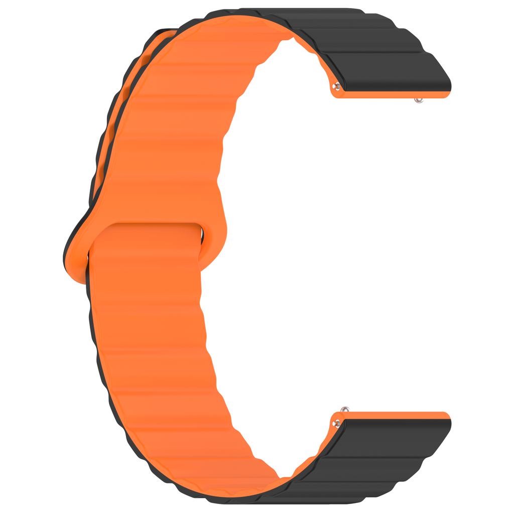 18mm 20mm 22mm Silicone Magnetic Loop Strap For Samsung Galaxy Watch 6/4/5 Pro/3/active 2 Amazfit HUAWEI Watch GT 2e 3 Band