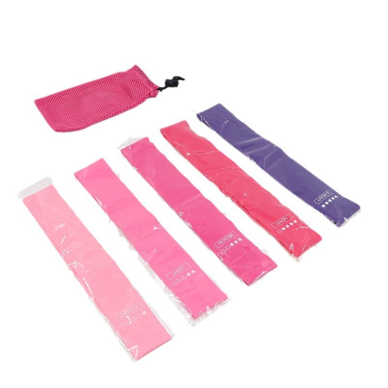 Yoga TPE Resistance Band & Ring Set