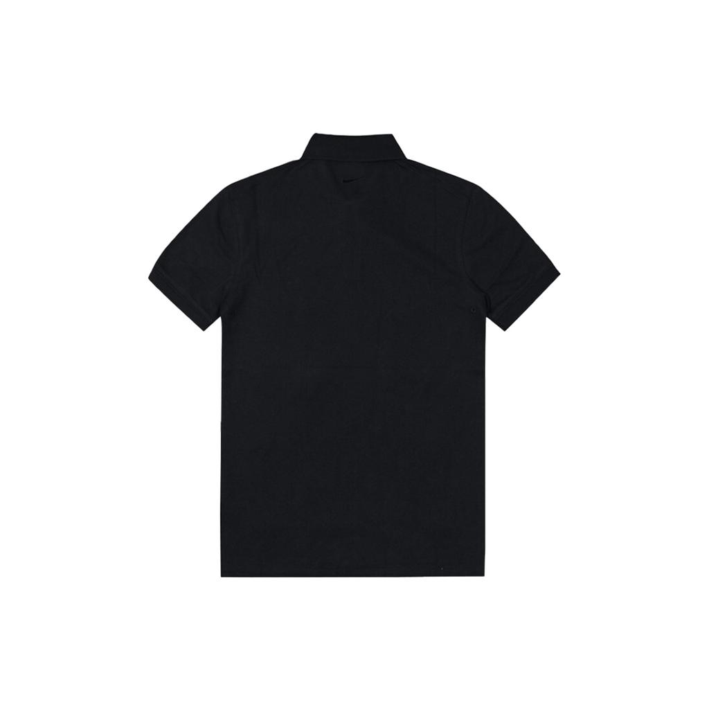 Nike Polo Shirts Men's Black Polo Collar Moderate Straight Fit DB3296-010
