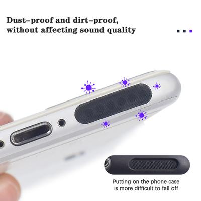 Nálepky s prachotěsnou síťkou na mobilní telefon, síťka proti prachu na reproduktor, kryt proti prachu na zvukový otvor