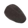 Men's Beret Autumn Winter Velvet Warm Cap British Vintage Corduroy Forward Cap Painter's Hat