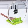 Multifunction Kitchen Spatula Rack Non- Silicone Mat Plastic Stand