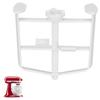 Ice Cream Maker Attachments Ice Cream Mixing Stand Plastic Texture Mixing Holder Suitable for 4.5QT 5QT 6QT Models