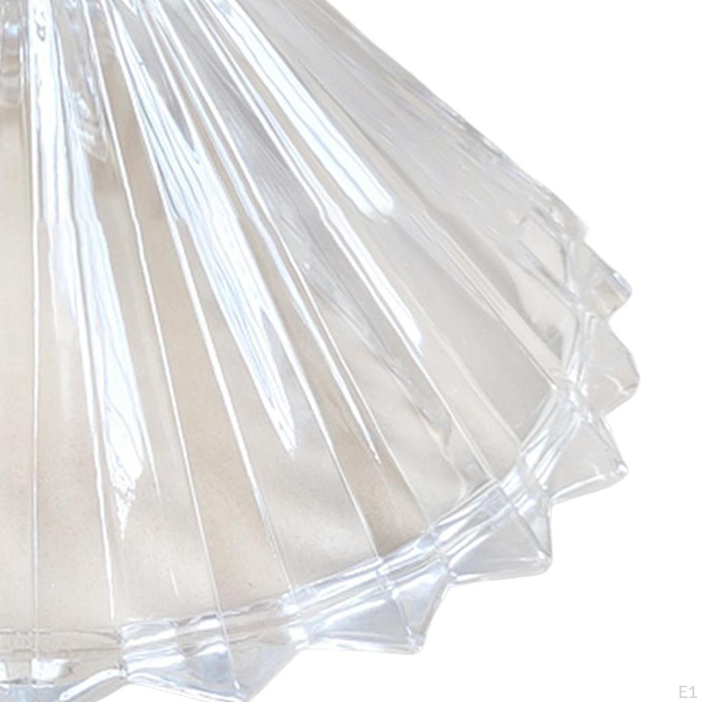 Vintage Glass Lampshade Clear Ceiling Shade for Cafe Hallway Wedding Ornament