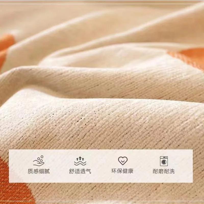 Jacquard Chenille Sofa Cover Cloth Sofa Blanket Cover Full Cover Universal Couch Towel Cover Dust Proof Sofa Cushion With Tassel