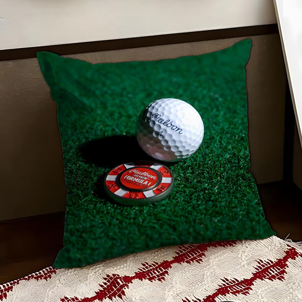 Brand TTitleistT Cushion Cover Reversible Soft Durable Pillow Cover Home  Car MultiScene Use for Daily Comfort