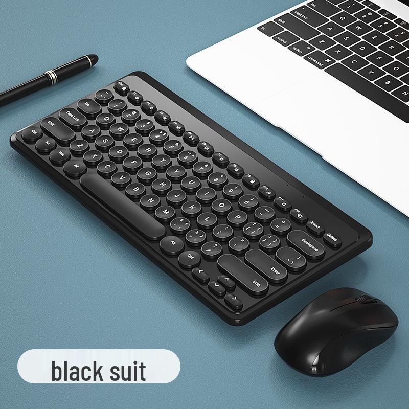 BOW Hangshi Wired Keyboard & Mouse Set for Girls with USB Connection