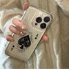 New Ace of Spades iPhone Case: Compatible with iPhone 17, 16 Pro, 15 Pro Max, 14, and 13 - Unique Design for European & American Styles.