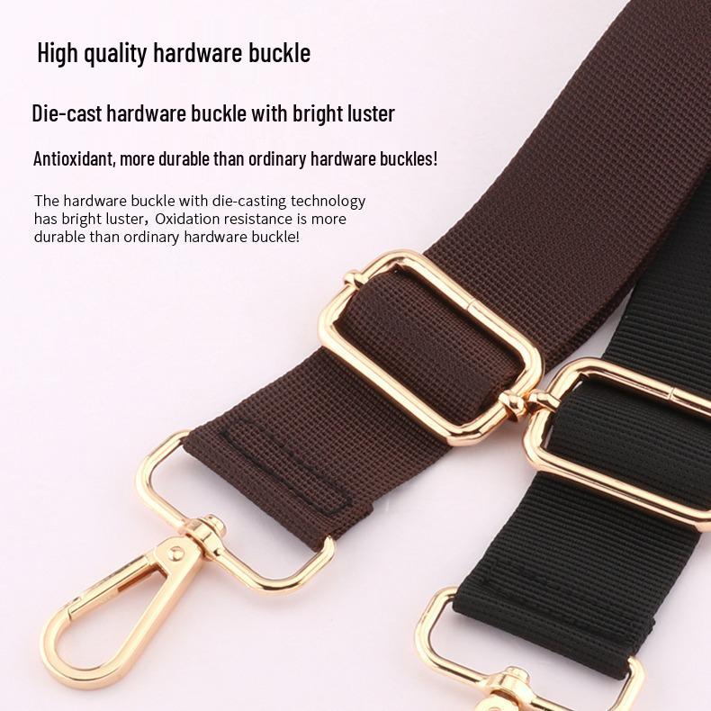 Adjustable Wide Crossbody Shoulder Strap for Women's Bags - Dual-Use and Casual Accessory