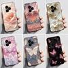 Printing Pattern Case For TCL Nxtpaper 60 Ultra Soft Silicone Black Shell Cover Cute Flower Cartoon Casing