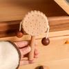 Biscuit Rattle Baby Toy Sound Comforting Cookies Toy Wooden Hand Bell Newborn Early Mobile Infant Stop Weep Educational Toy Gift